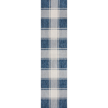 Sabine Traditional Farmhouse Bold Gingham Area Rug